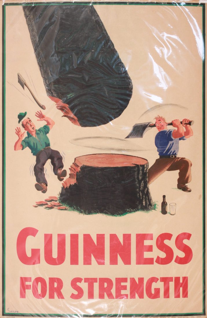 Gilroy (John 1898-1995) Guinness for Strength (Felling (1 of 1)