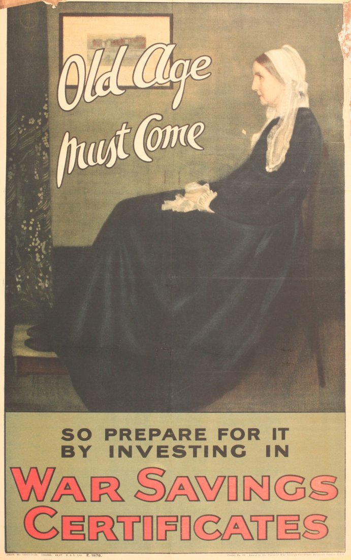 Whistler (James McNeil 1834-1903) Old Age Must Come, (1 of 1)