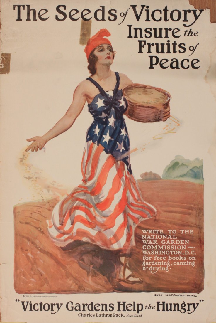 James Montgomery Flagg The Seeds of Victory Insure the (1 of 1)