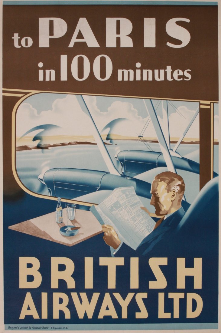 Anon To Paris in 100 Minutes, British Airways Ltd, (1 of 1)
