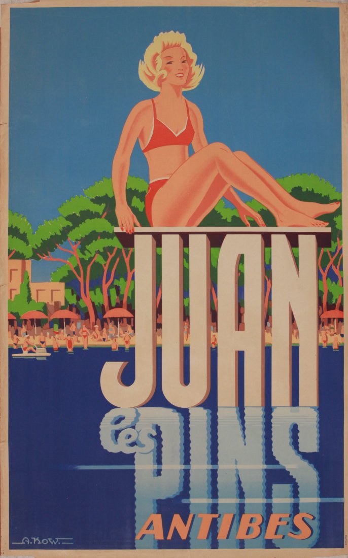 A Kow (Alexis born 1900) Juan les Pins Antibes, (1 of 1)