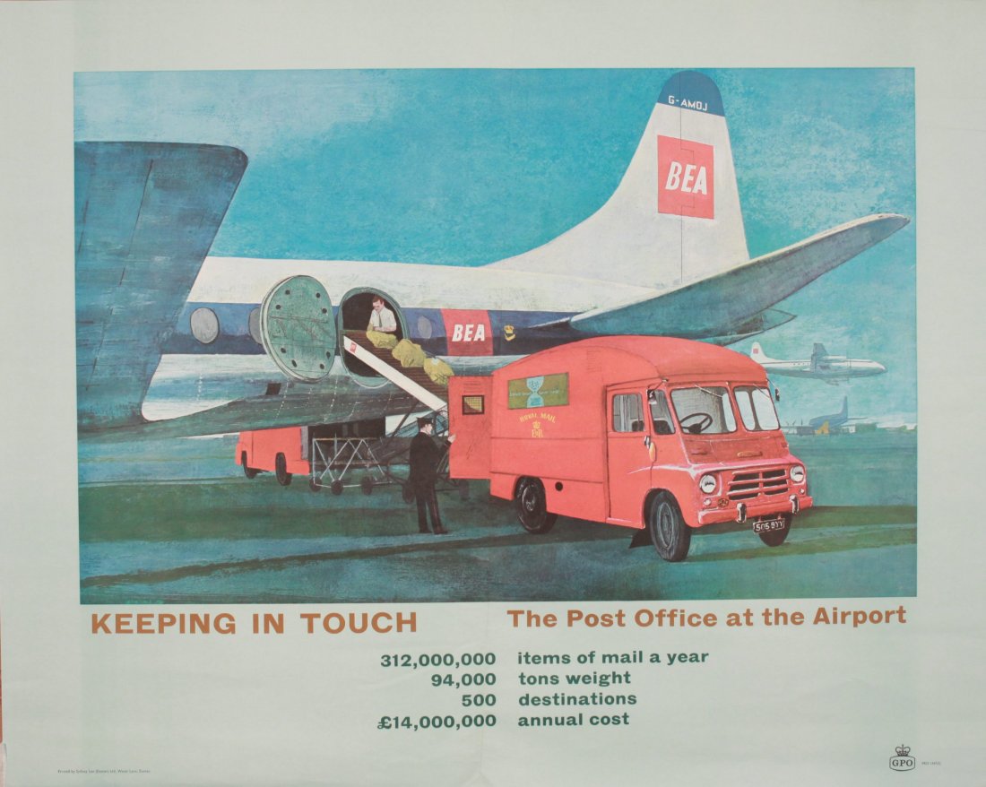 S Lee (Printer) Keeping In Touch, GPO Series The Post (1 of 6)