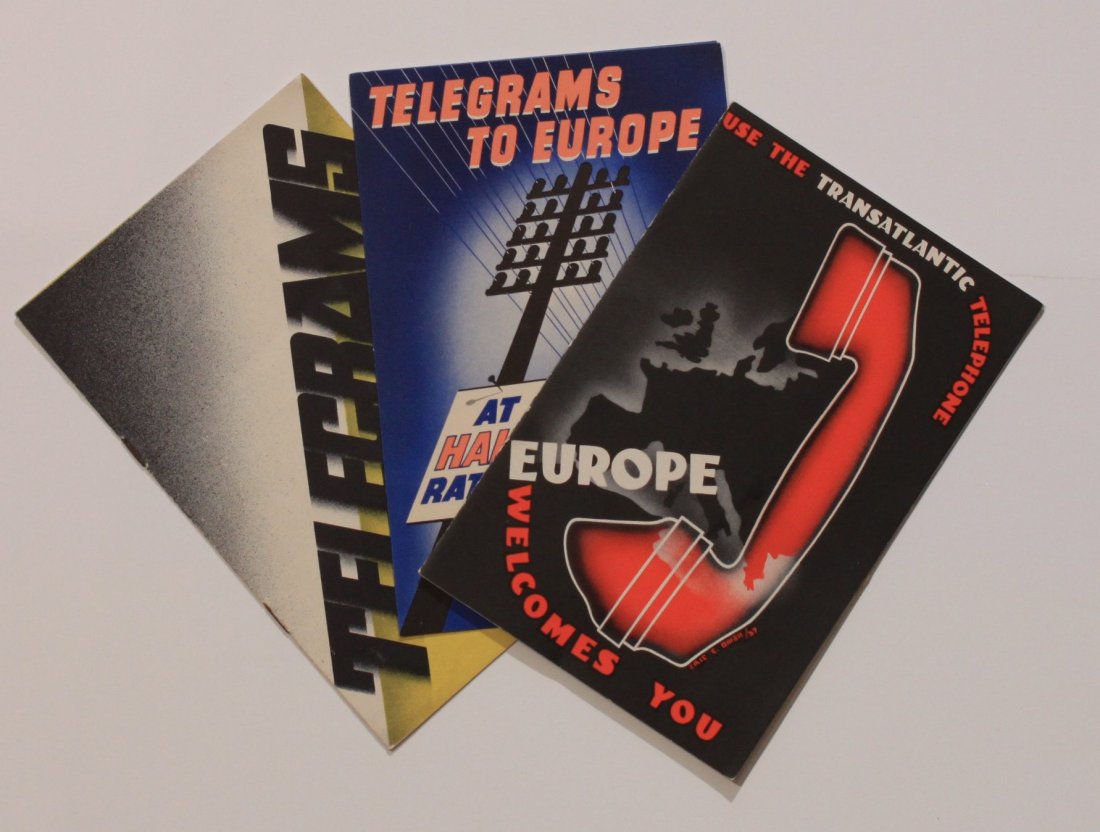 Eric C Owen Use the Transatlantic Telephone, booklet (1 of 1)