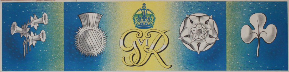 Barnett Freedman (1901-1958) George VI Coronation, GPO (1 of 1)