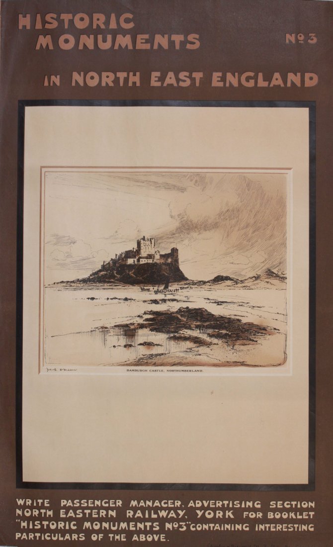 Frank H Mason (1876-1965) Bamburgh Castle, (1 of 1)