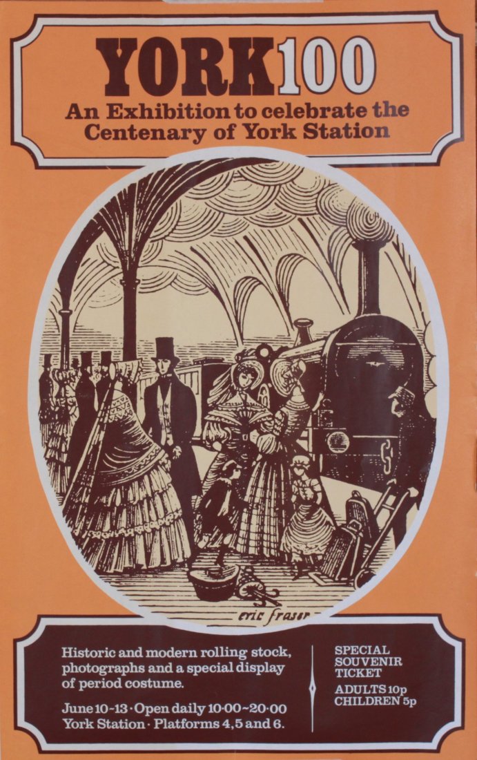 Eric Fraser York100 poster for the Exhibition of York (1 of 3)