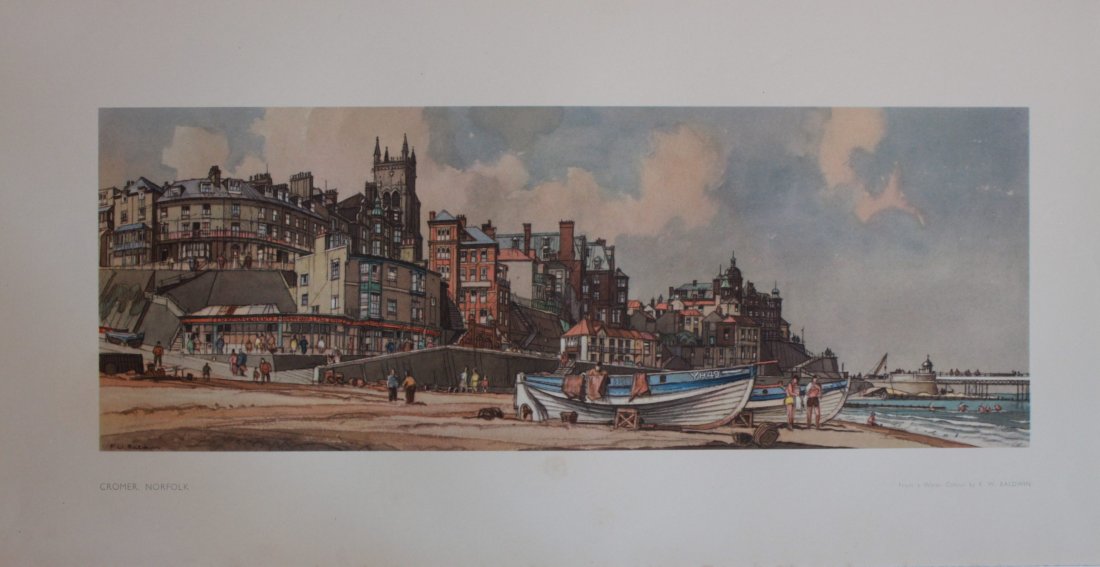 F W Baldwin (1899-1990) Cromer and Great Yarmouth (1 of 2)