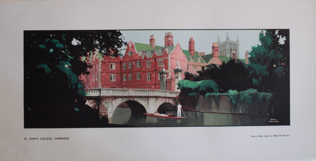 Fred Taylor (1875-1963) St John's College Cambridge, (1 of 1)