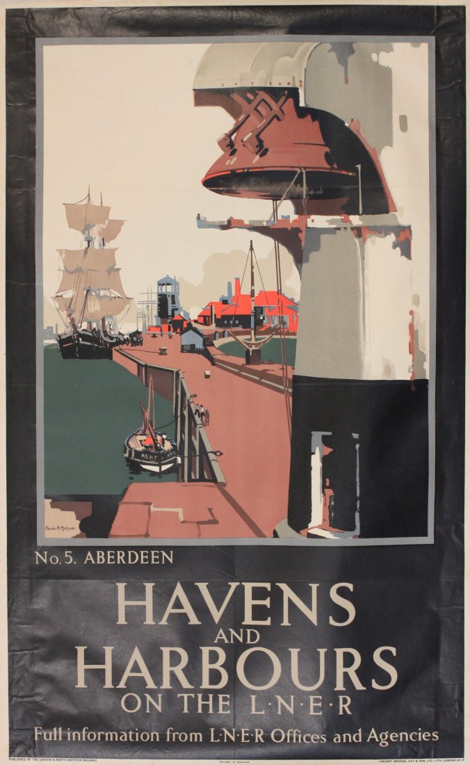 Frank H Mason (1876-1965) Havens and Harbours No 5 (1 of 1)