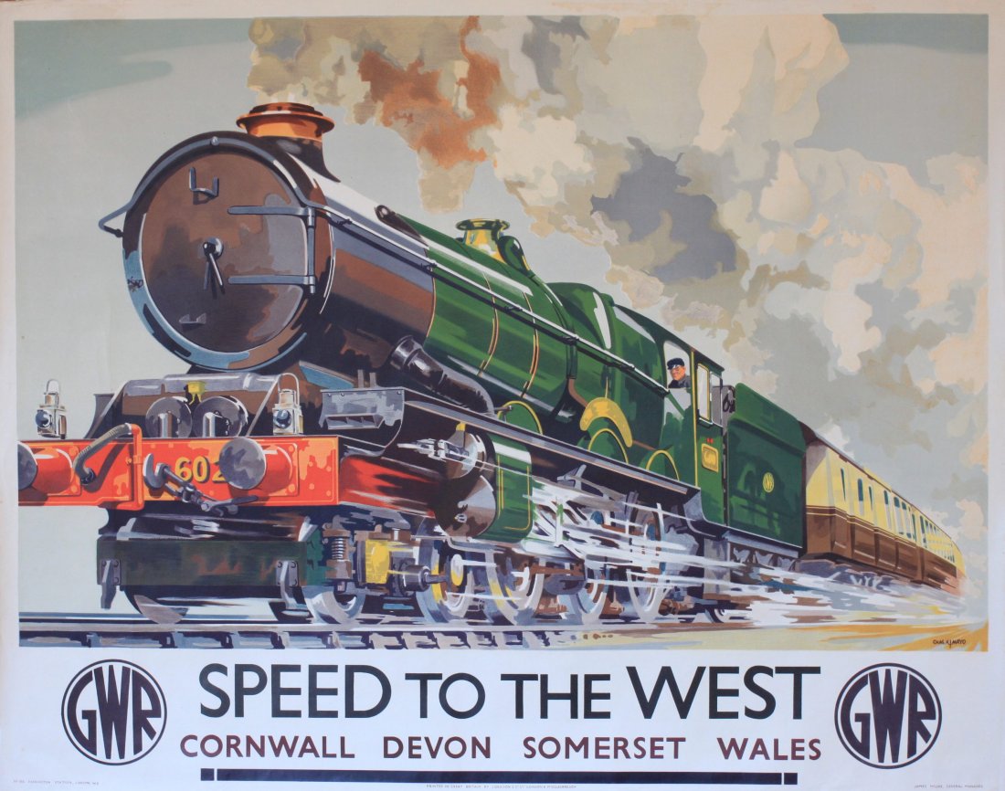 Chas H J Mayo ( fl.1930-1939) Speed to the West, (1 of 1)
