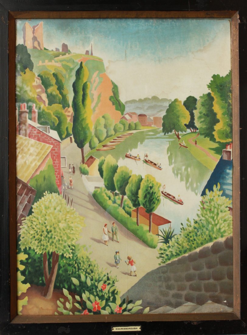 Guy Malet (1900-1973) Knaresborough, original LNER (1 of 1)