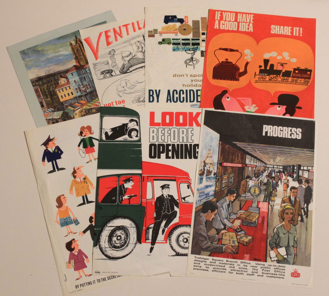 GPO Joint Production Council (JPC), a collection of six (1 of 2)