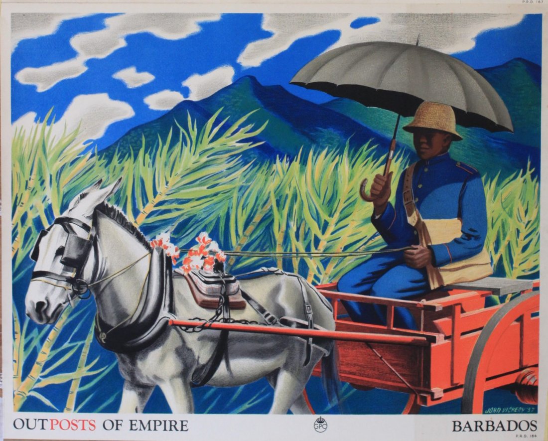 John Vickery (1906-1983) Outposts of Empire, Barbados, (1 of 1)