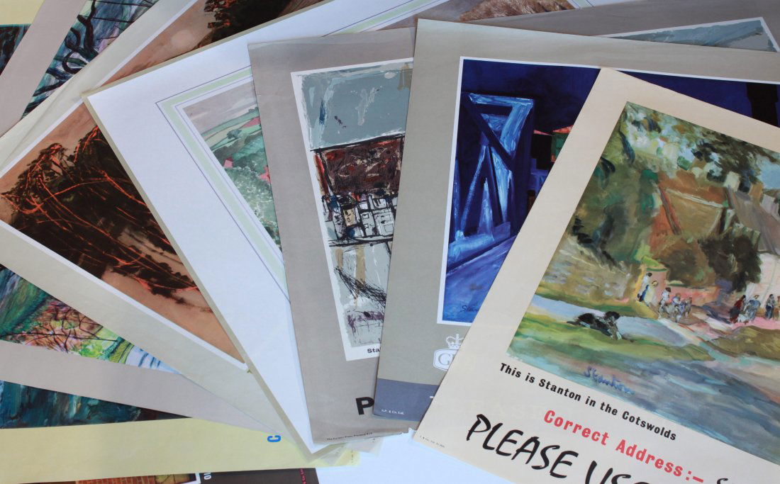 A collection of eight GPO posters from the "Please use (1 of 1)