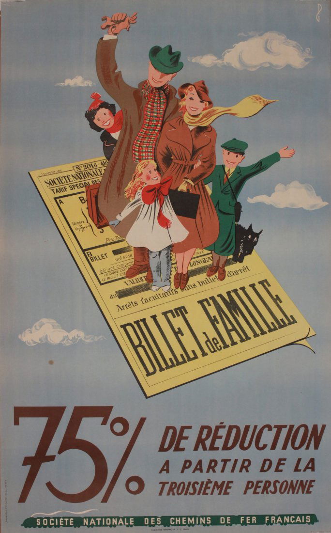 Anon French Railways, Season Tickets, three different (1 of 3)