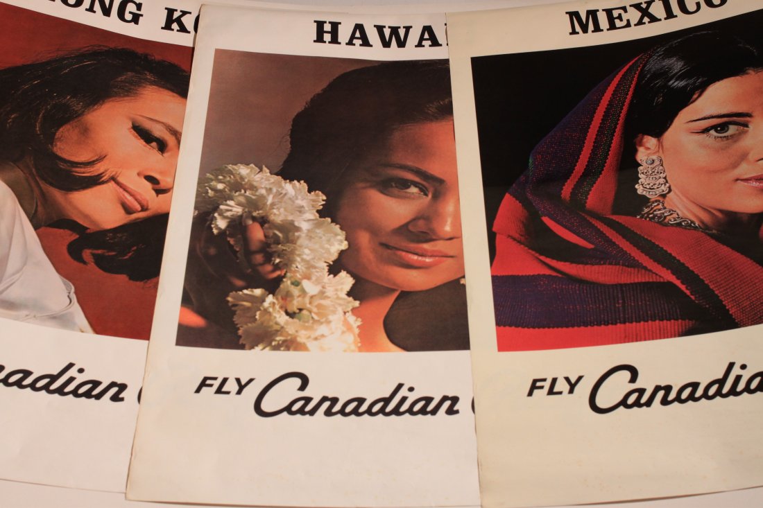 Fly Canadian Pacific,  a series of six colour (1 of 3)