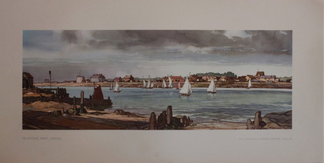 Leonard Squirrell (1893-1979) Felixstowe Ferry Suffolk, (1 of 1)