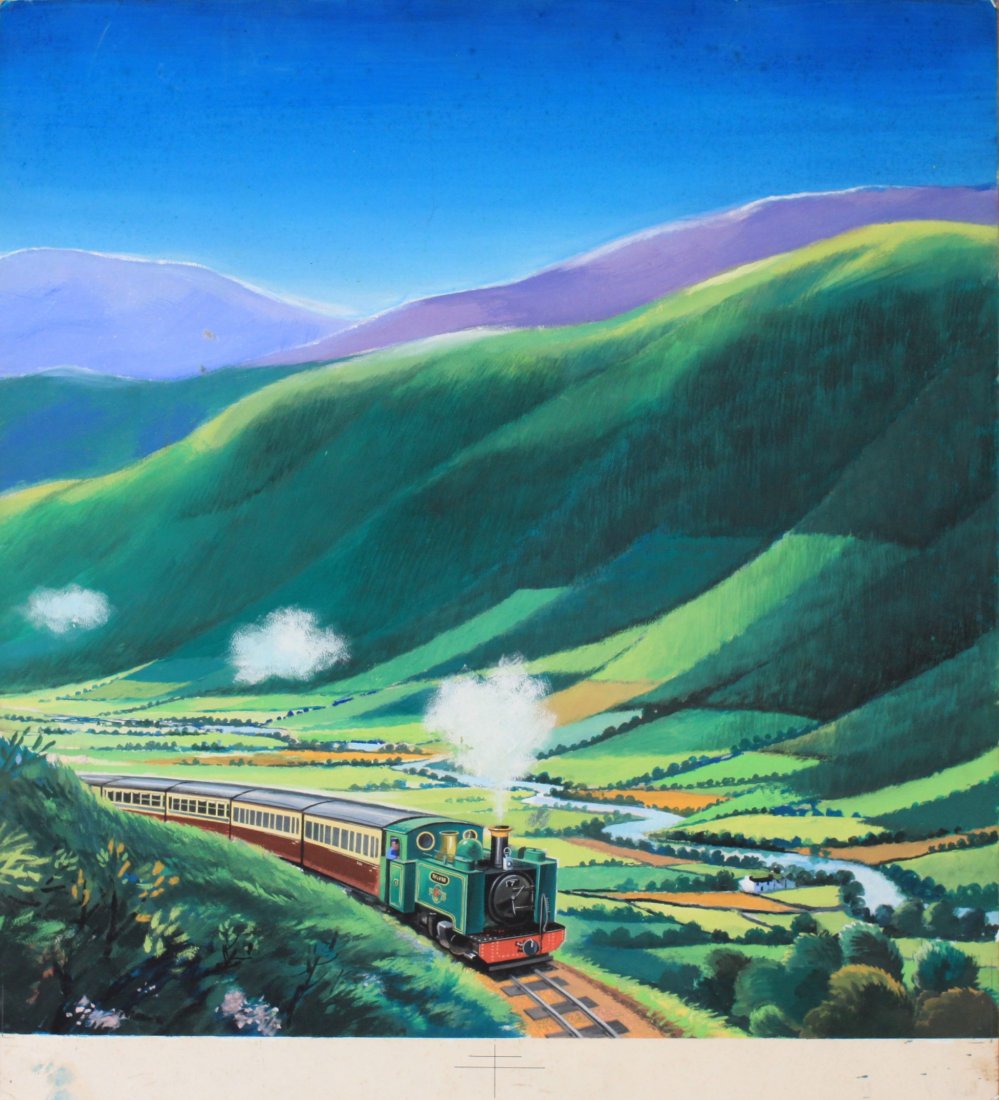 Anon Rheidol Valley, original BR (WR) poster printed by (1 of 2)