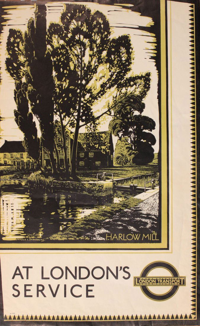 Walter E Spradbery (1889-1969) Harlow Mill, London (1 of 1)