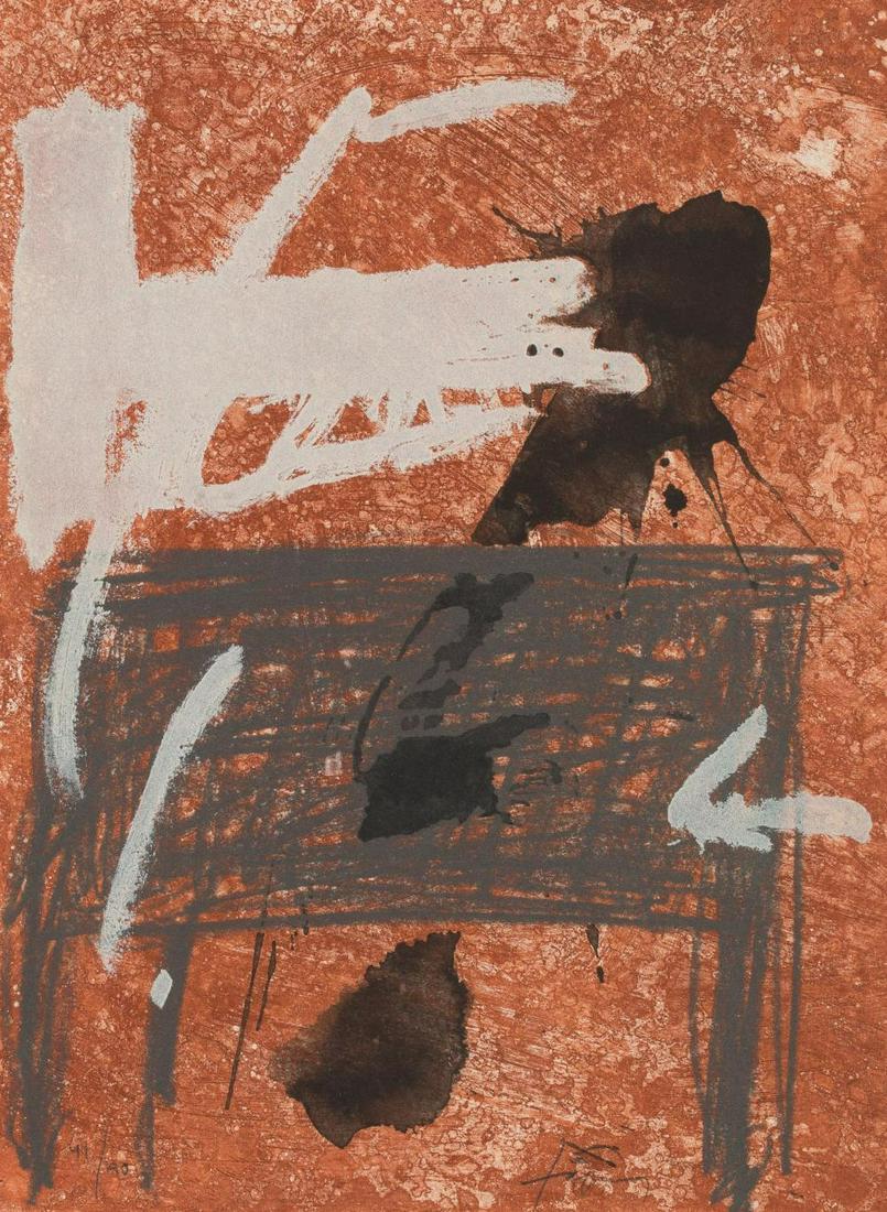 ANTONI TÀPIES - "Bois des cerfs", 2003 (1 of 1)