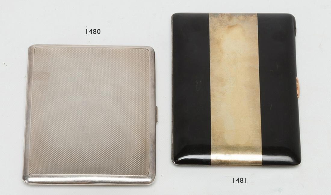 Birmingham silver cigarette case. (1 of 1)