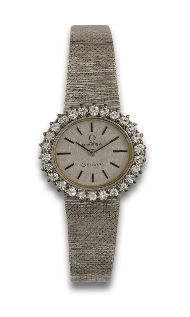JEWEL WATCH OMEGA GOLD DIAMONDS (1 of 1)