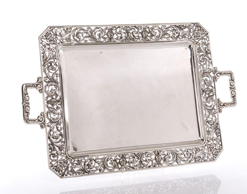 Spanish silver tray (1 of 1)