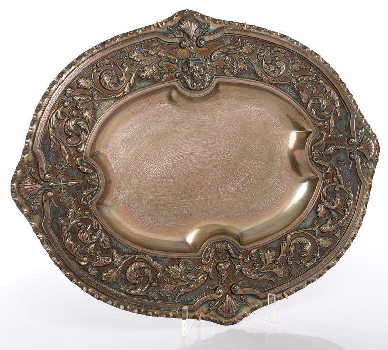 Decorative silver tray (1 of 1)