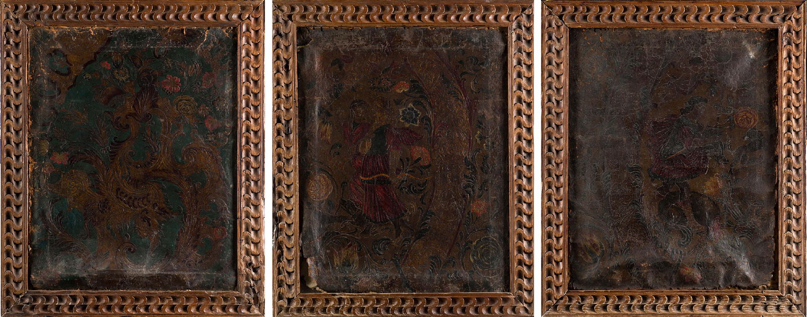 SPANISH SCHOOL (17TH CENTURY / .) "Rococo decorations" (1 of 1)