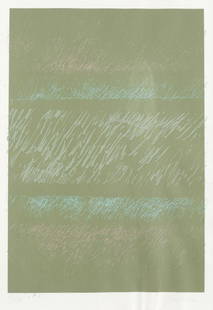 JORDI TEIXIDOR (1941 / .) "No title", 1974: Signed, dated and justified in pencil VI/XV at the bottom. . Screen printing.Stain: 41 x 28 cm