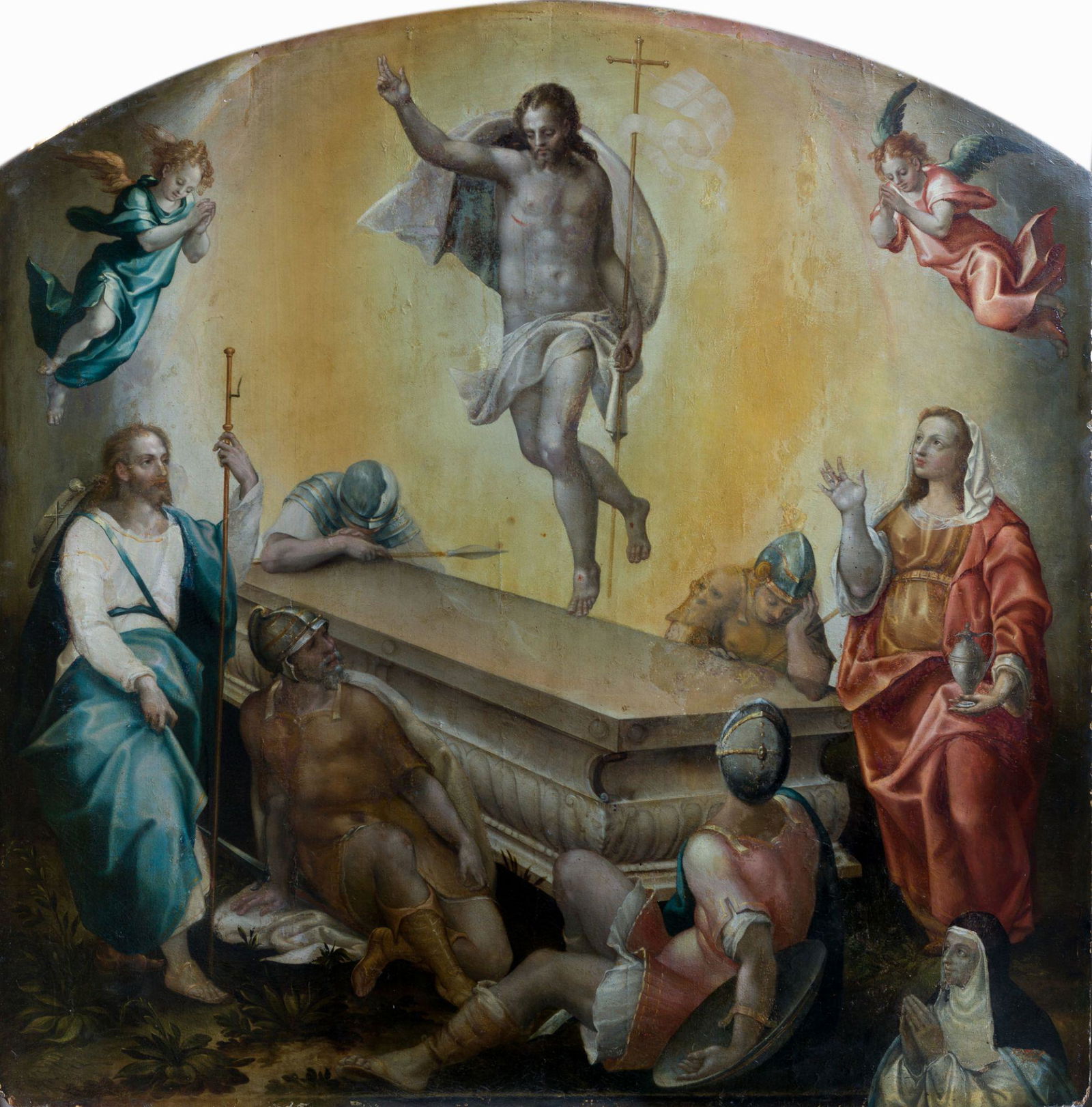 GASPAR DE PALENCIA ((Activo en Valladolid y Astorga c.: Signed on the lower part. It is an interesting canvas with a curious iconography by Vicente Carducho, and very representative of the artist's creative and working processes. In fact, it is closely rel
