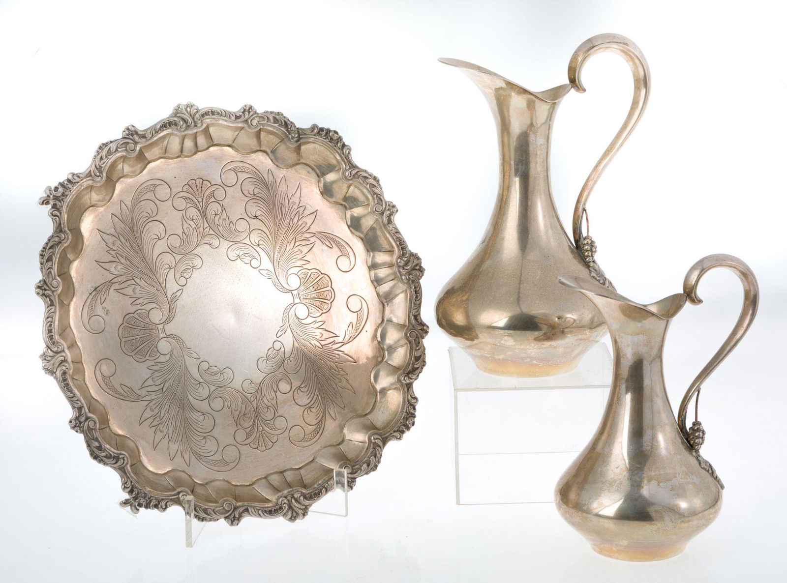 Two 916 sterling silver pitchers (1 of 1)