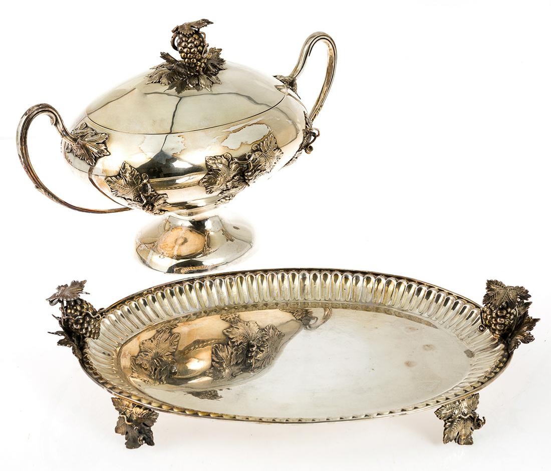 Tureen with silver bowl (1 of 1)