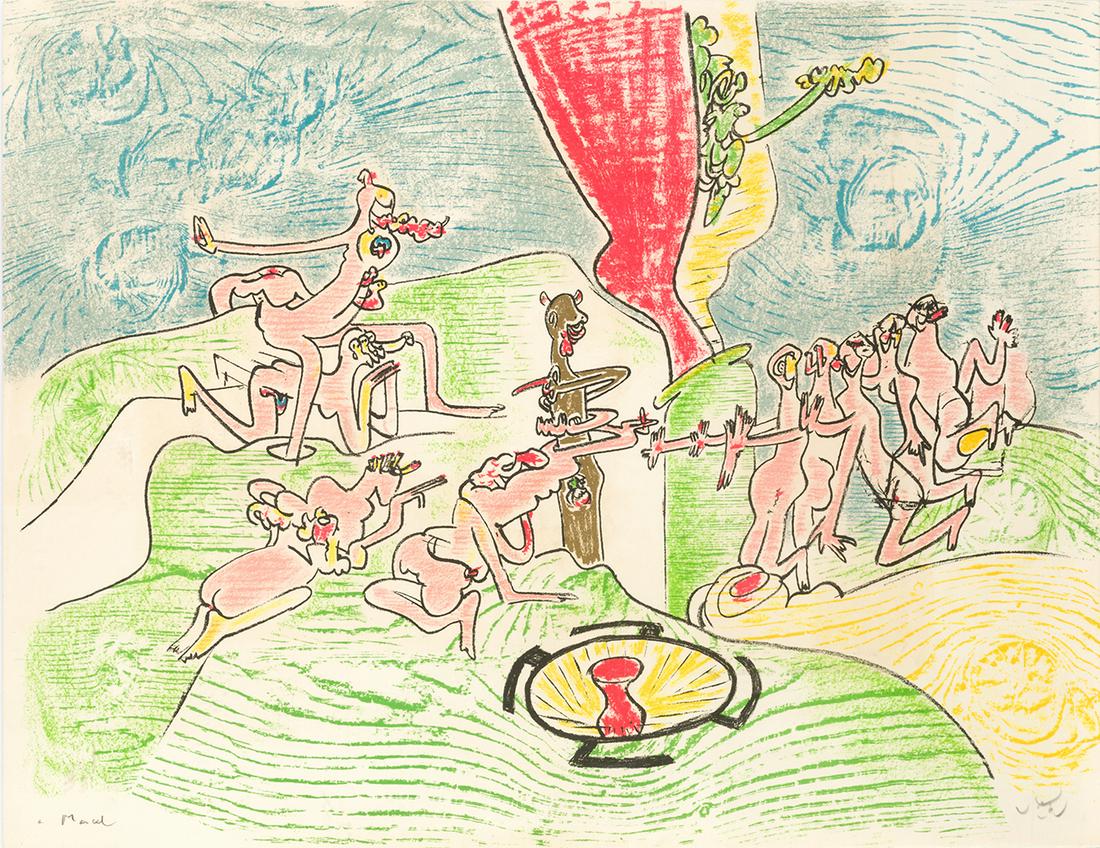 ROBERTO  MATTA (1911 / 2002) "Le veau dÂ´or", 1976 (1 of 1)