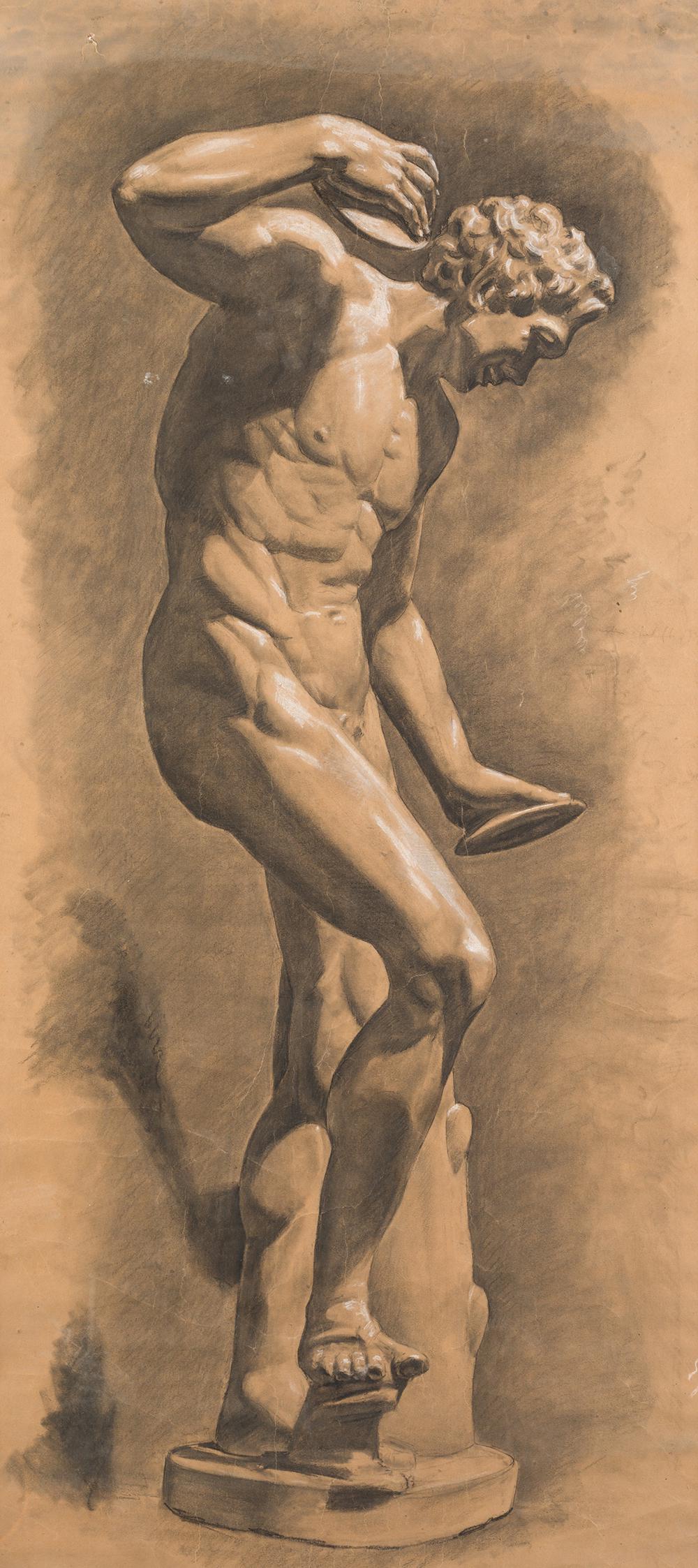 SPANISH SCHOOL (20th century) "Academy: Discobolus" (1 of 1)