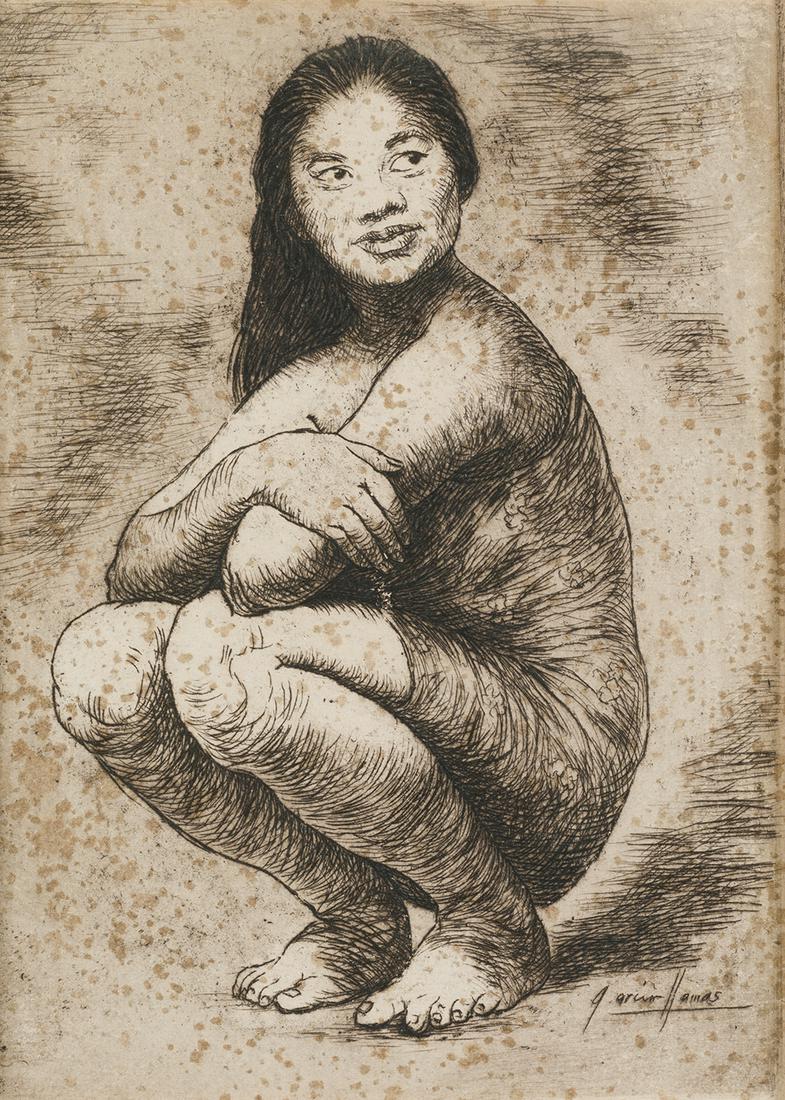 ANTONIO GARCÃA LLAMAS (1912 / 1999) "Filipina woman" (1 of 1)