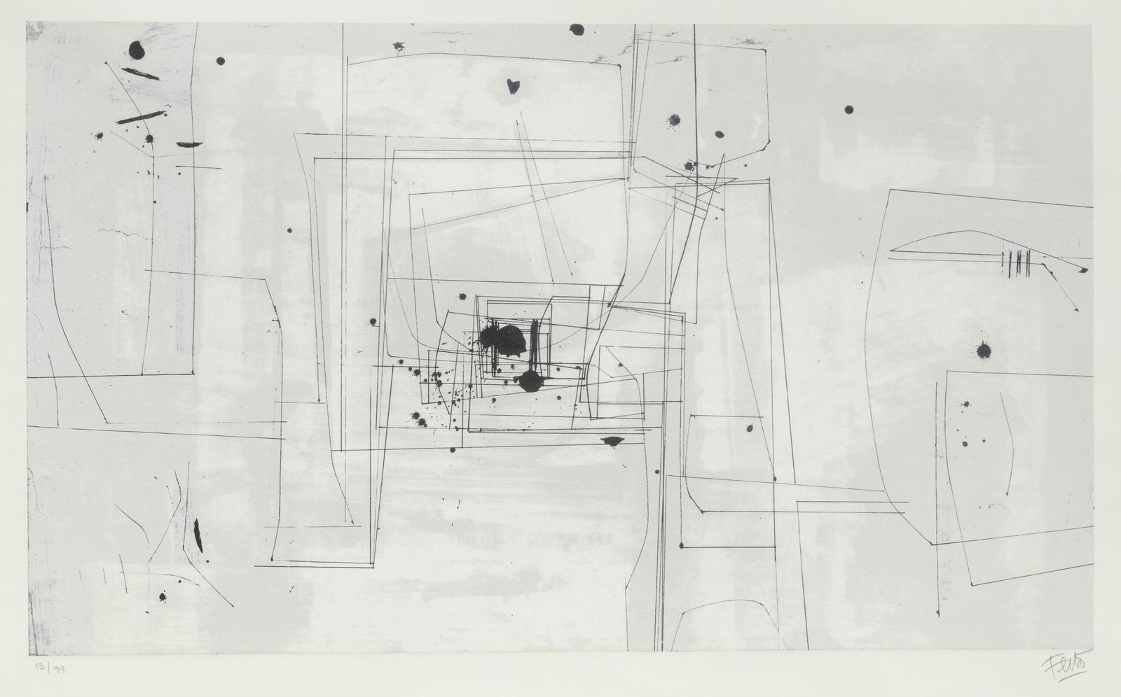 LUIS FEITO Madrid (1929) / (2021) "Untitled" (1 of 1)