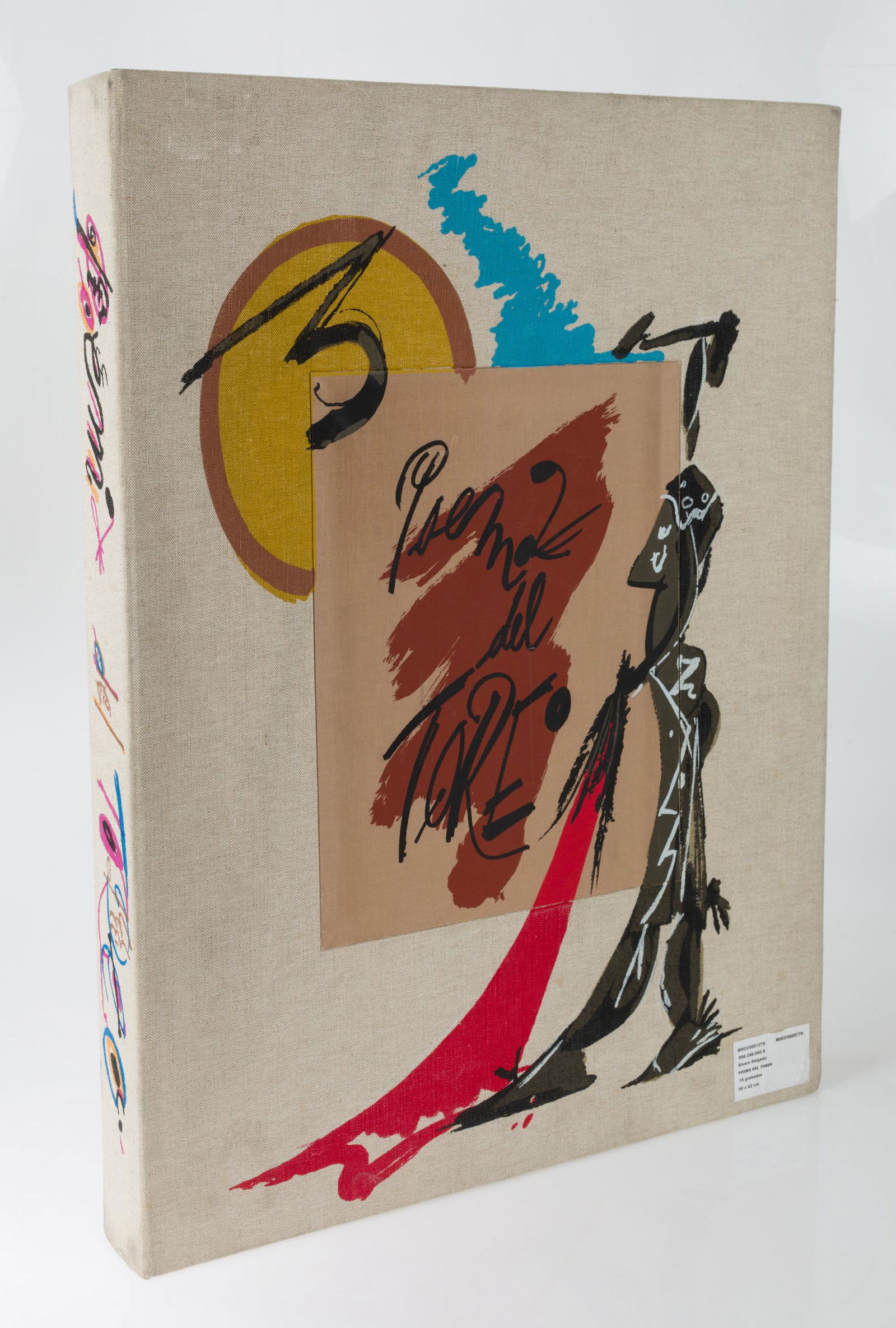 ÃLVARO DELGADO Madrid (1922) / (2016). "Poem of bullfighting". (1 of 2)