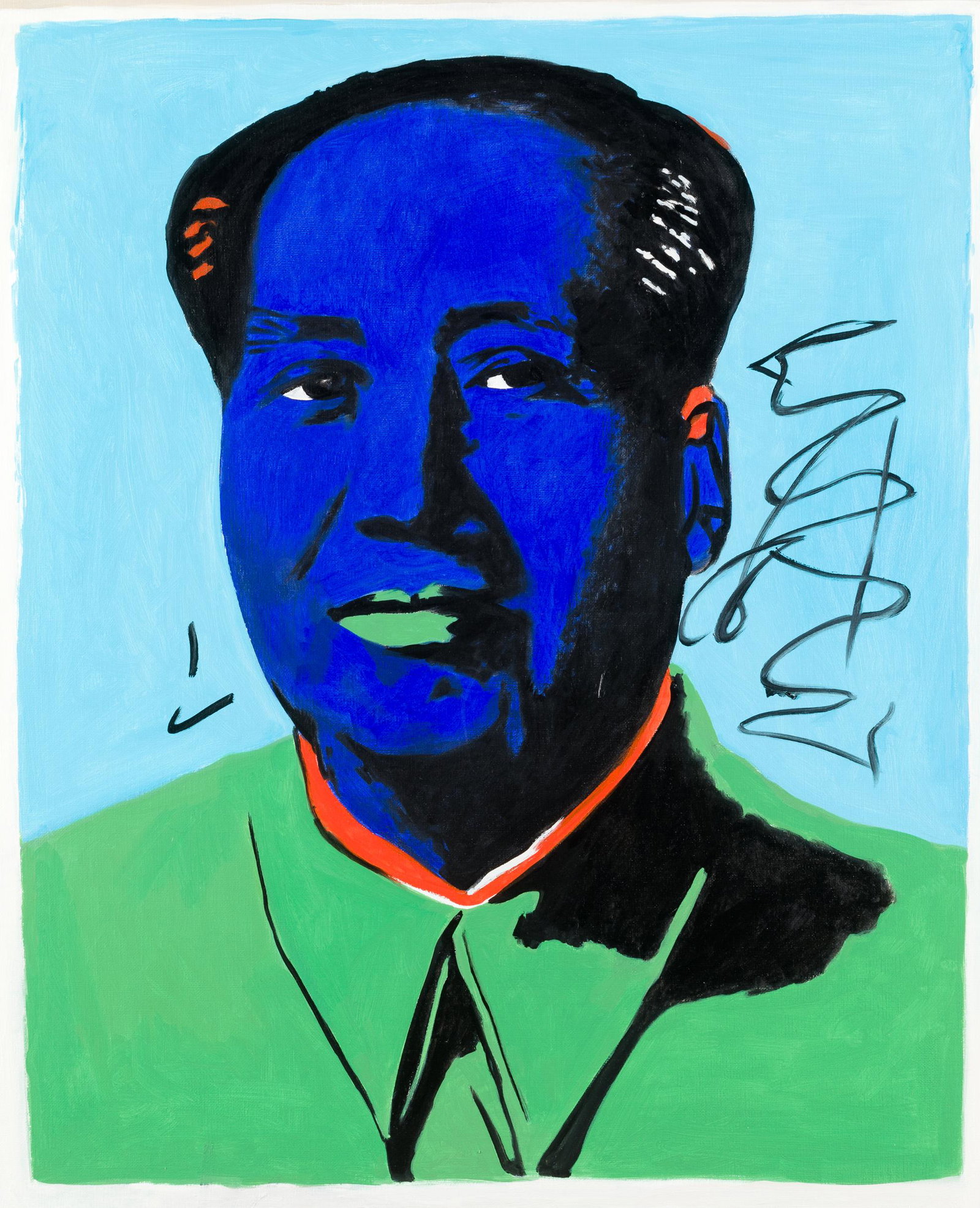 MANUEL TERÃN Santiago de Chile (1974) "Tribute to the geniuses: Warhol", 2021 (1 of 1)