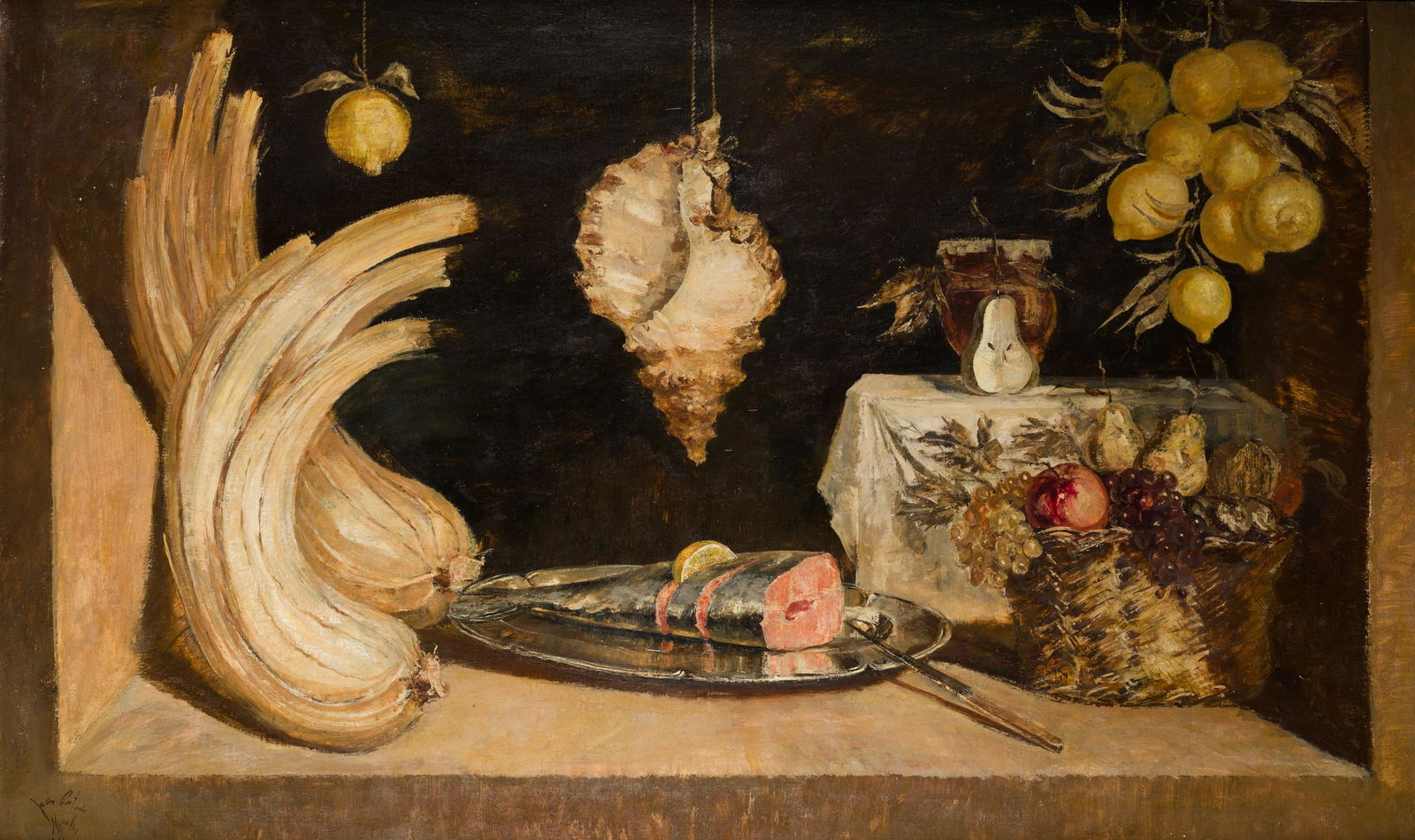 JUAN ANTONIO MORALES Villavaquerin (Valla (1912) / Madrid (1984) "Still life", 1965 (1 of 1)