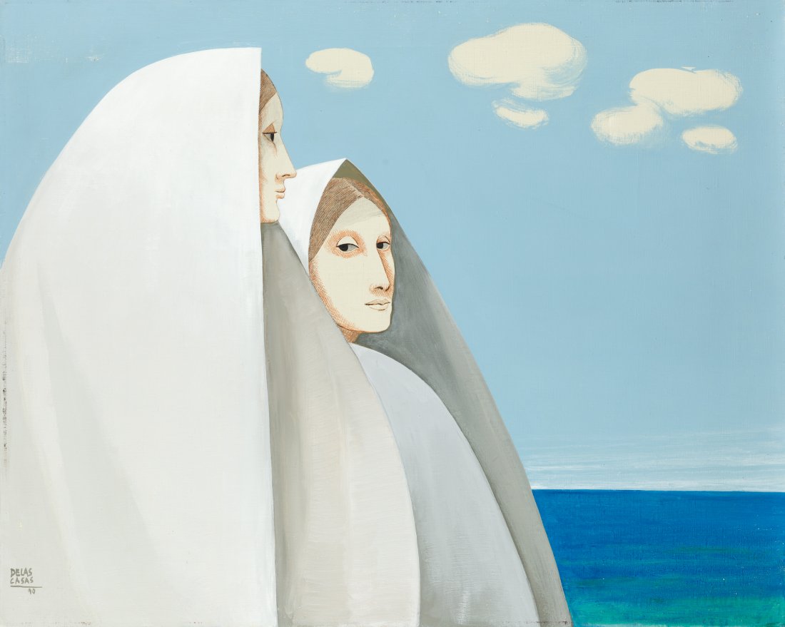 MANUEL DE LAS CASAS Madrid (1924) "Two women", 2010 (1 of 1)