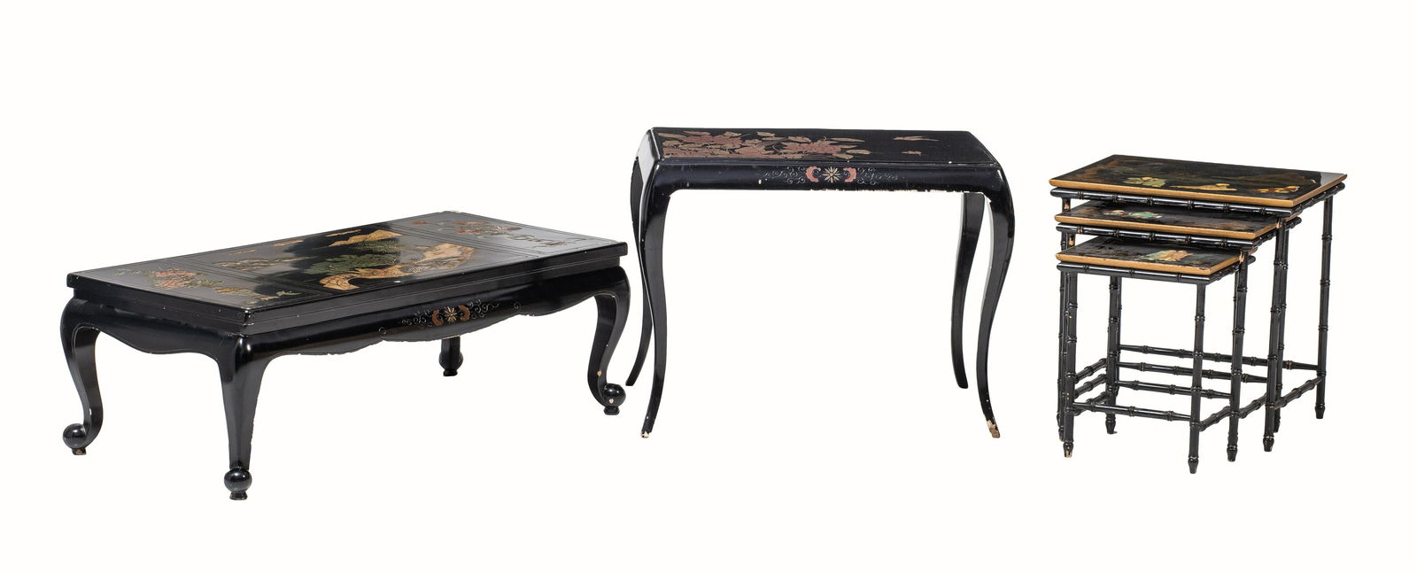 Three nesting tables of oriental taste, S. XX. (1 of 1)