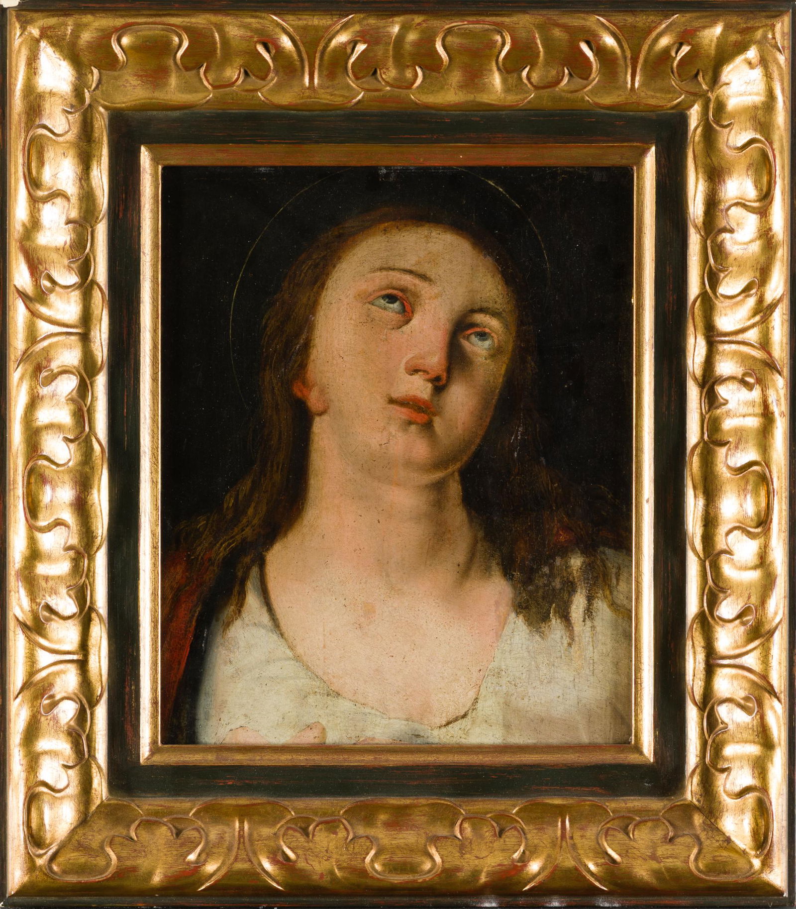 FLEMISH SCHOOL (XVII) "Penitent Magdalene". (1 of 1)