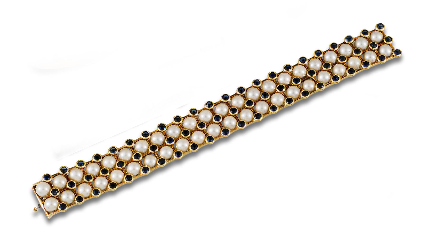 Bracelet signed PUIG DORIA, 18kt yellow gold (1 of 1)