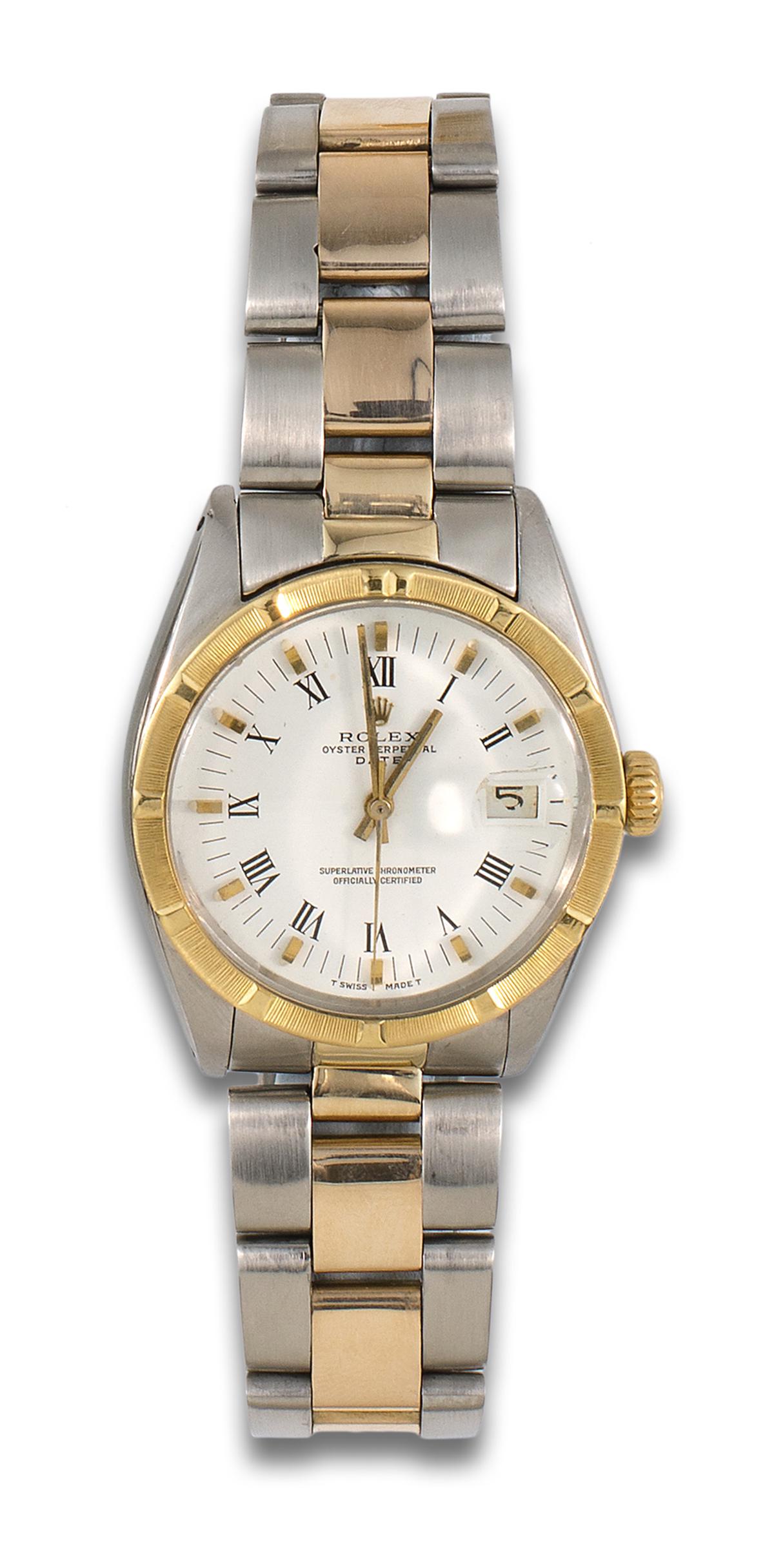 ROLEX OYSTER PERPETUAL DATE wristwatch (1 of 1)