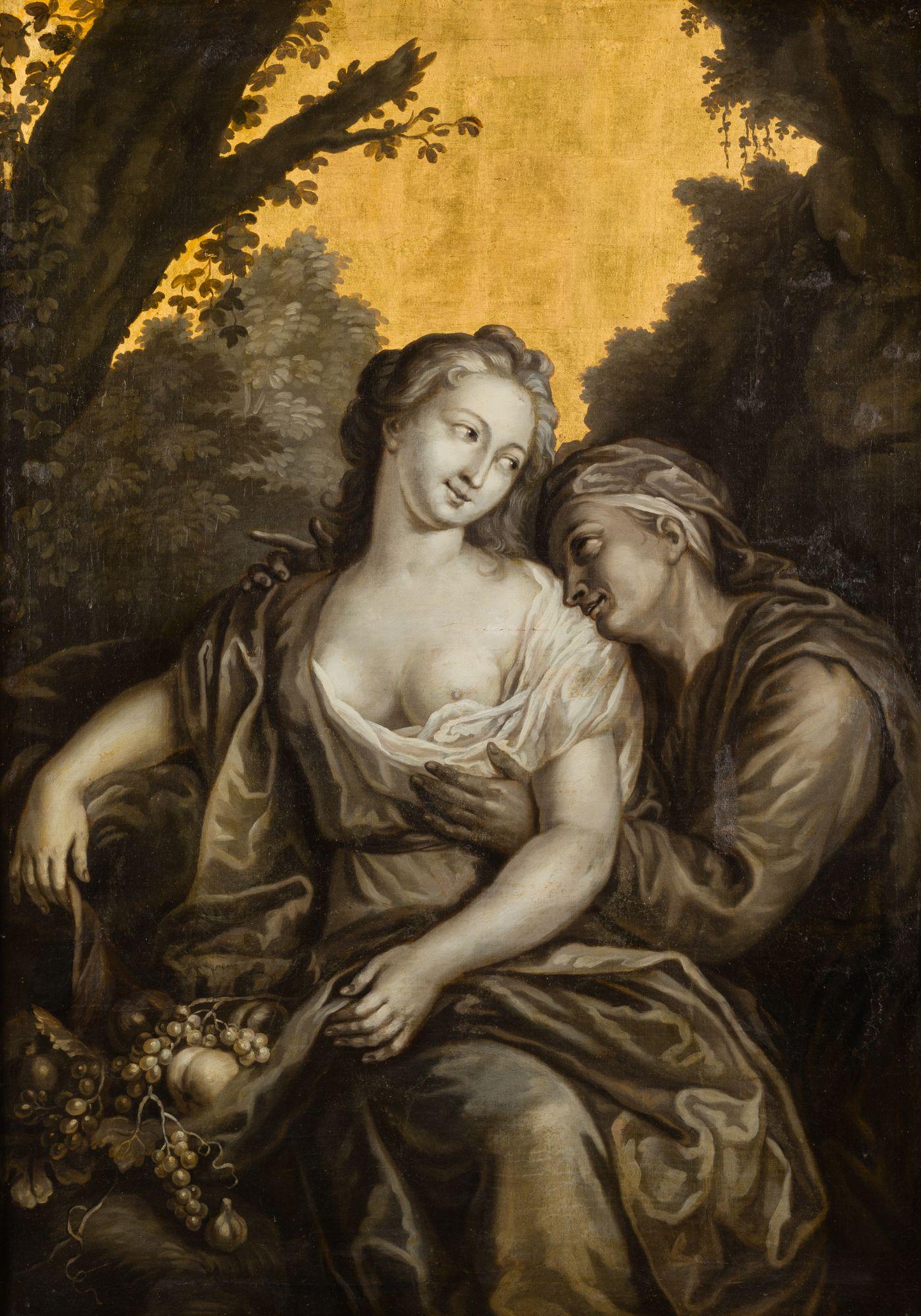 Pair of oil paintings on canvas. Measurements: 118 x 82 cm. each (1 of 1)