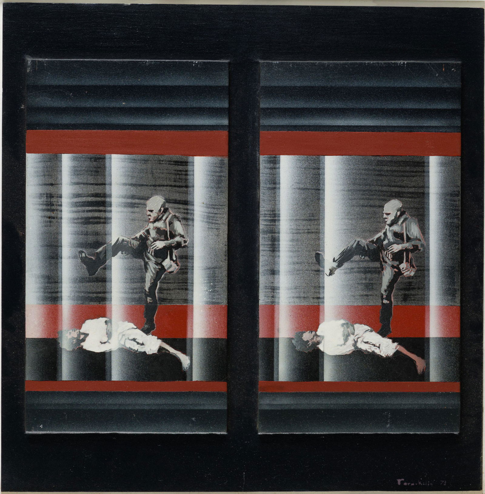 DIMITRI PERDIKIDIS Piraeus (Greece) (1922) / Athens (Greece) (1989) "Untitled", 1973 (1 of 1)