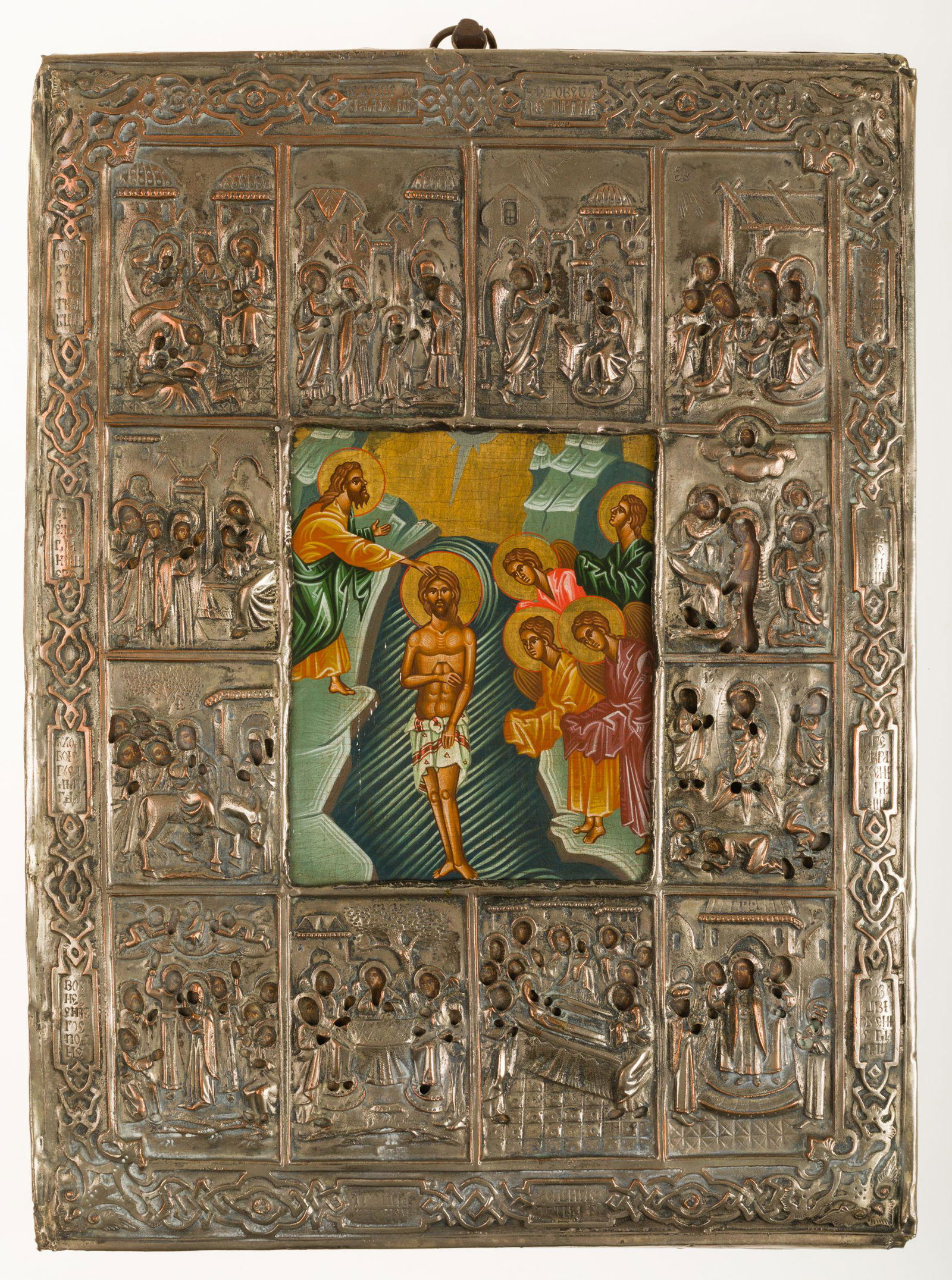 RUSSIAN SCHOOL (19th-20th century) "Baptism of Jesus" (1 of 1)