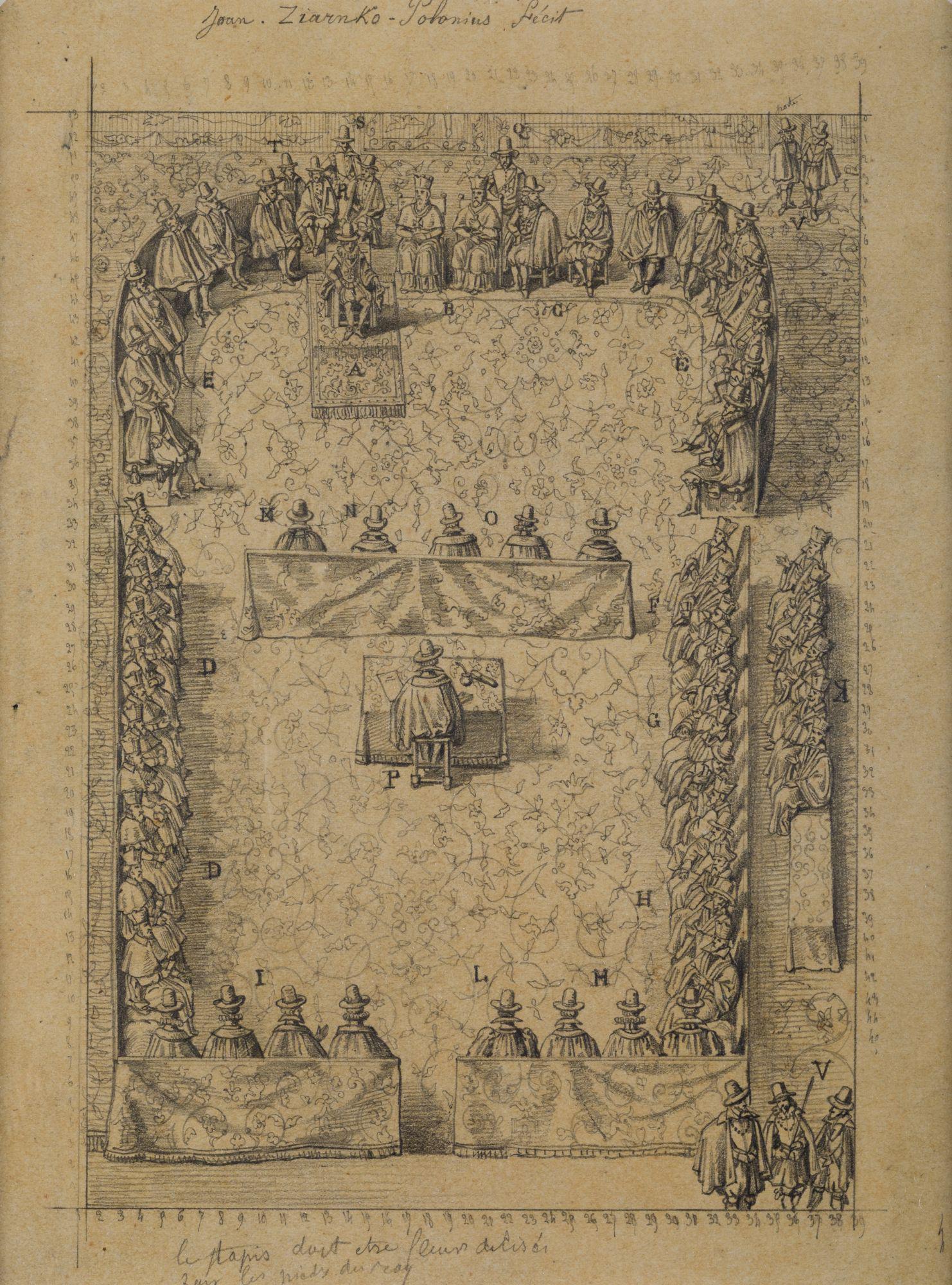 FRENCH SCHOOL (19th century-20th century) "The States General of France" (1 of 1)