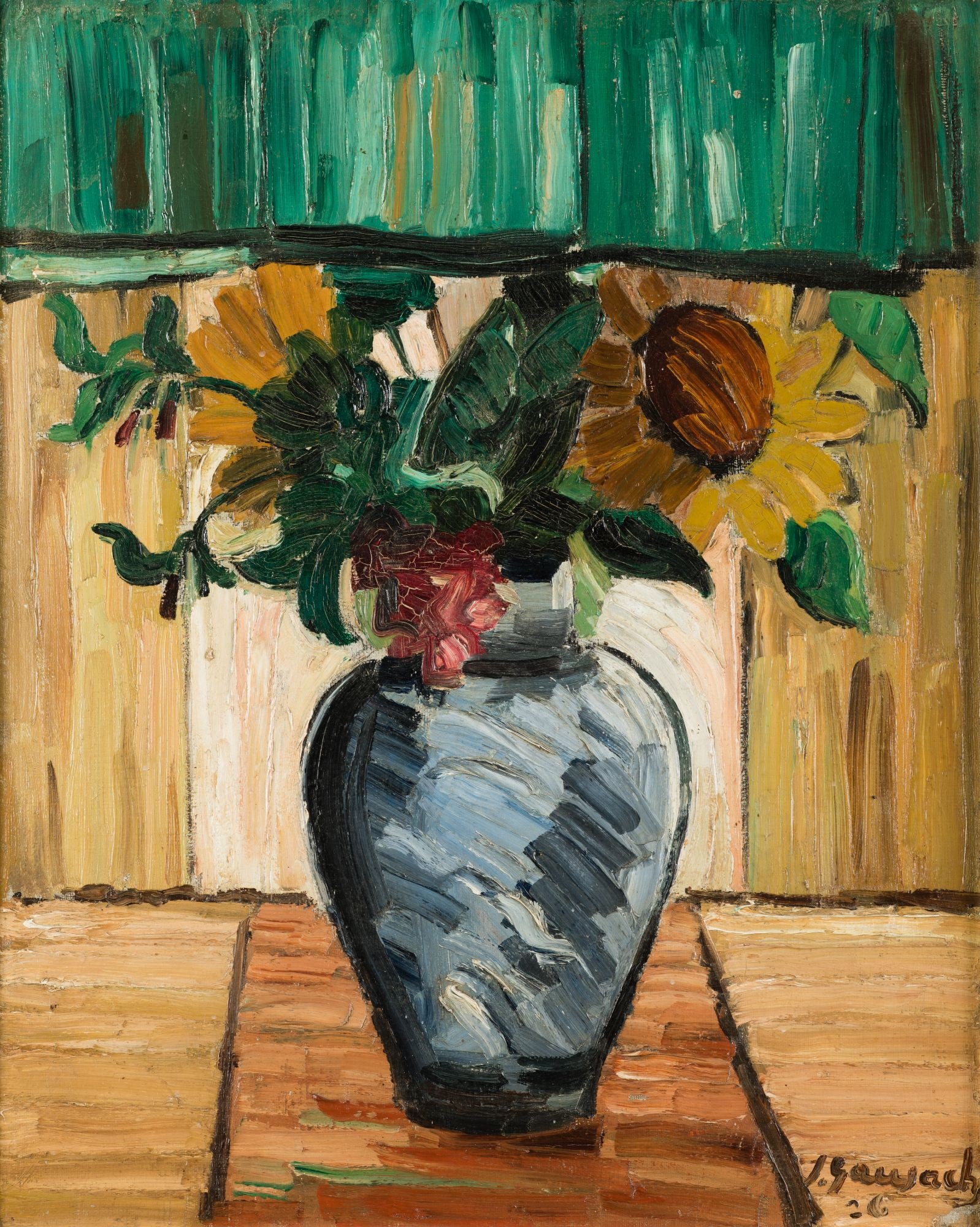 JOSE GAUSACHS Barcelona (1891) / Dominican Republic (1959) "Jar de flors", 1926 (1 of 1)